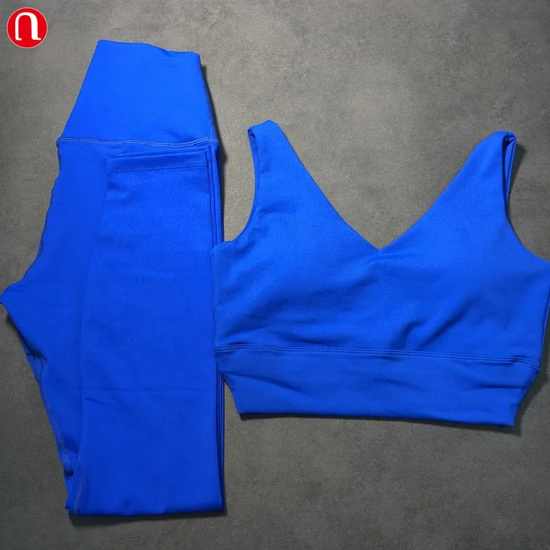 

Luluyun Womens fitness yoga clothing build Your Own Full-Length Yoga Pants sports bra and legging set, Multi