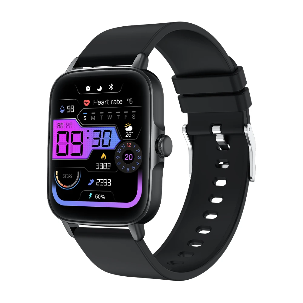 

SMARTOBY Amazon Hot Selling Fashion Smart Watch Heart Rate Blood Pressure Oxygen Reloj Smart Watch for Women Men
