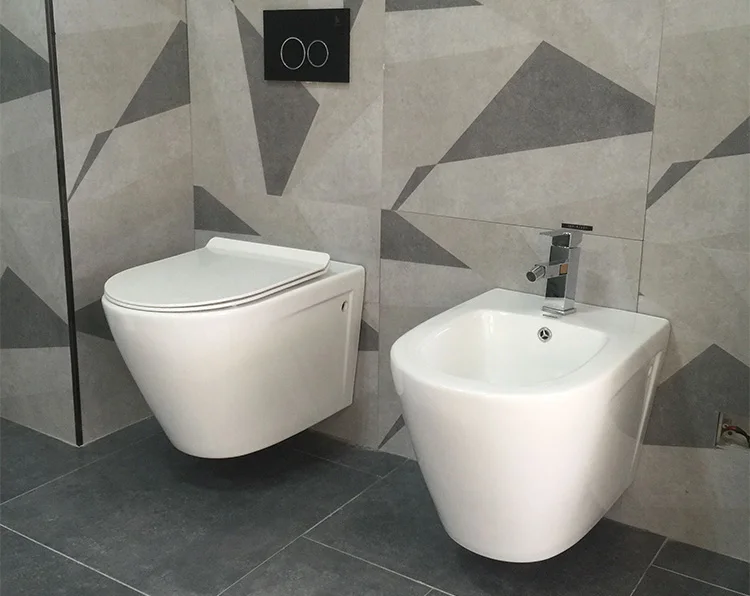 
Ceramic cheap wall hung toilet european wc toilet one piece soft seat cover wall mounted toilet bowl 
