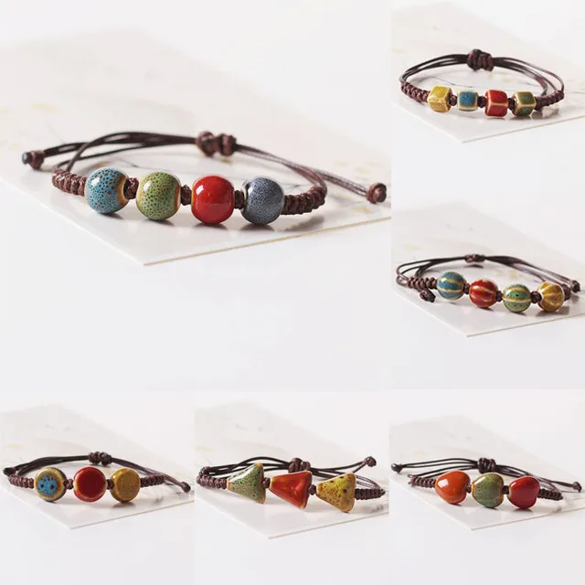 

Fashion miyuki virgin mary bracelet wrap bracelets natural stone, As pictures