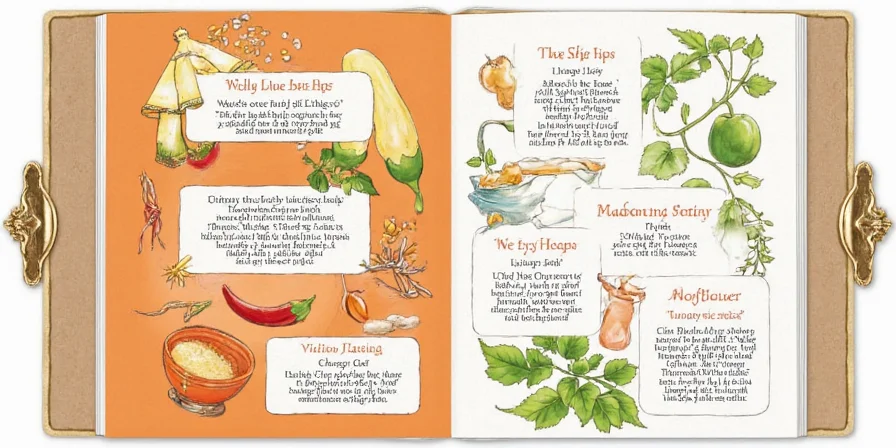 Collection of leafy herbs and spices
