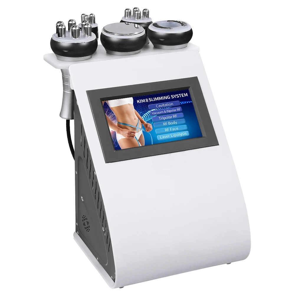 

Beemyi 5 in 1 40K Ultrasonic Cavitation Machine Weight Loss Machine Vacuum Cavitation Machine