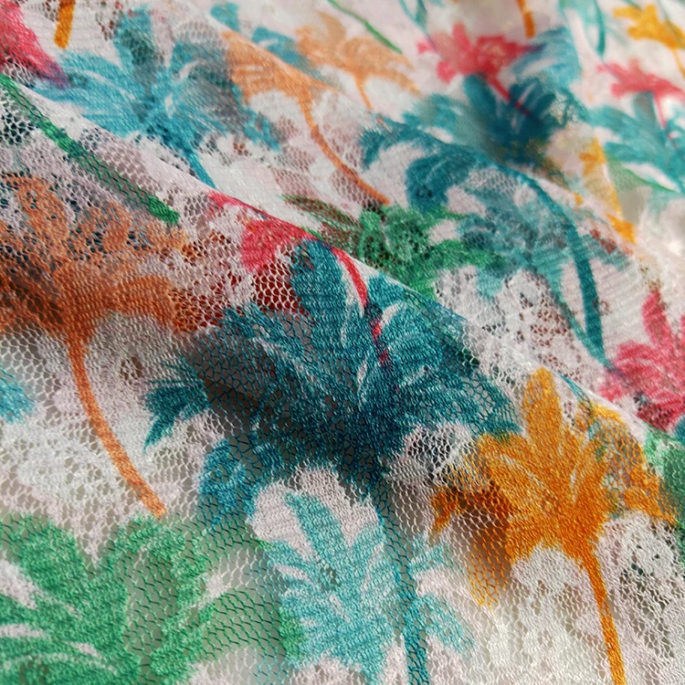 

new product customized designs custom pattern elastic lace fabric for clothes
