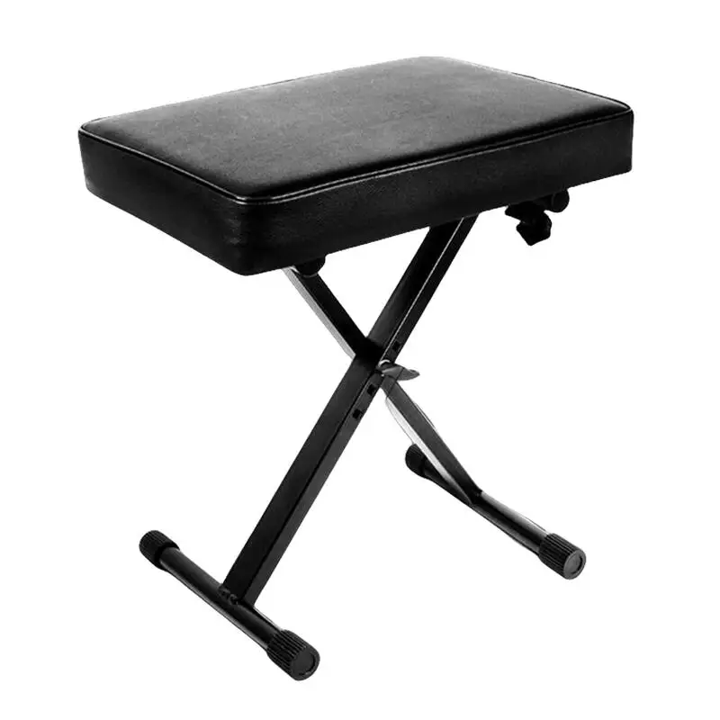 SB008 Yinyu DDP RTS 120KG Capacity Adjustable Height Keyboard Bench with Soft Seat for Piano Home Studio