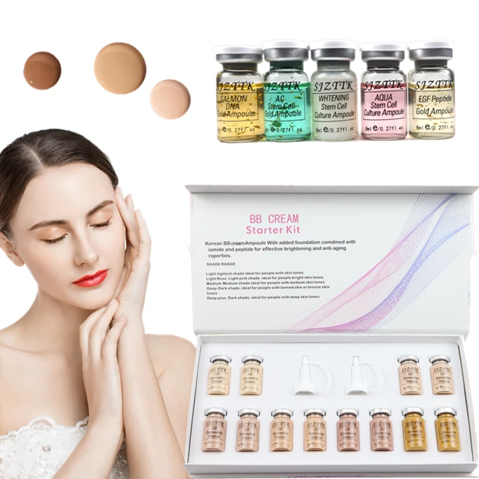 

korean bb cream foundation meso Brighten the skin white glow beauty bb cream booster beauty salon