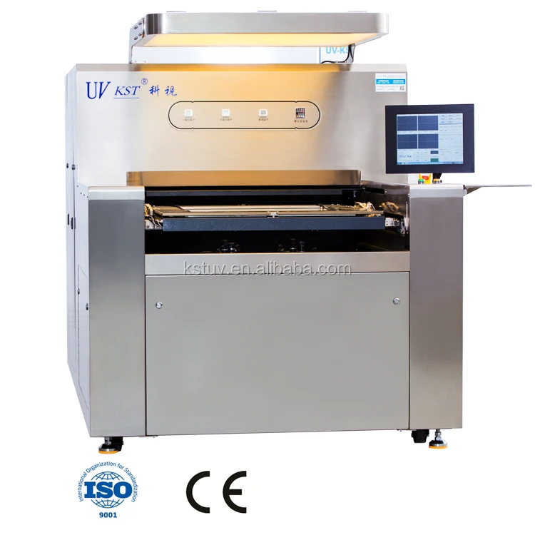 High quality semi-automatic CCD alignment double sides PCB UV LED light exposure machine