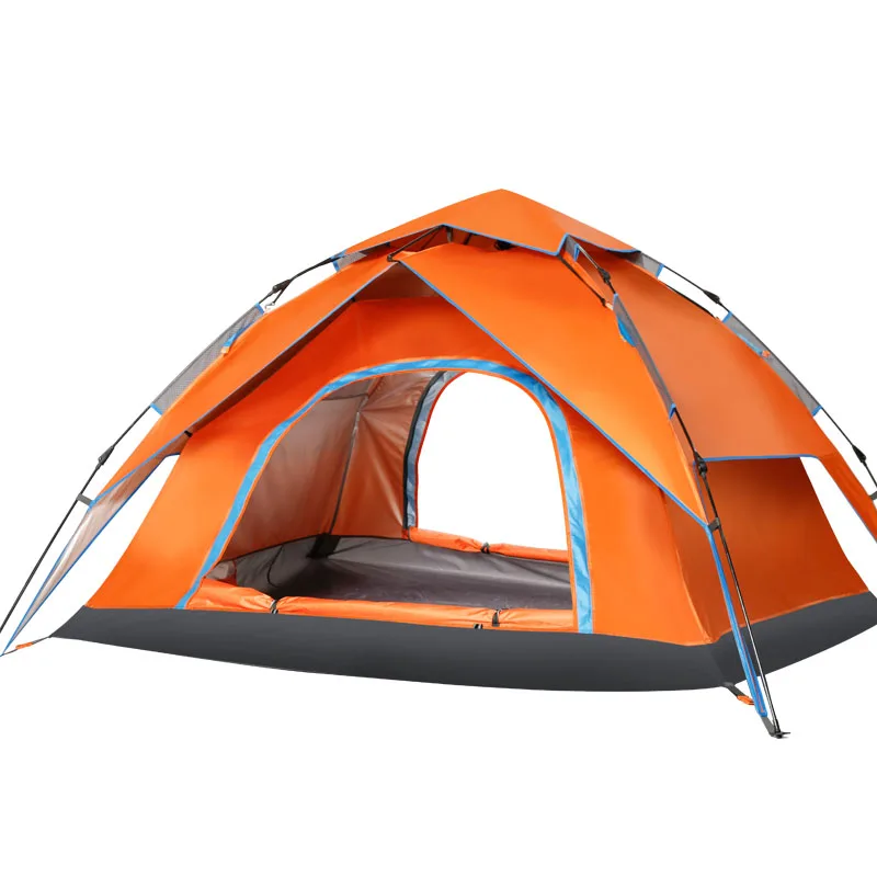 

APZ006 Factory Direct Selling PU Waterproof Family 3-4 Persons Automatic Tent Outdoor Camping