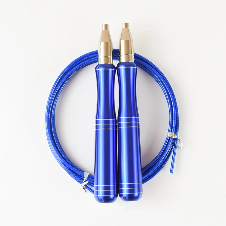 

Acceptable weighted unisex gym adjustable fitness pvc crossrope jumping rope