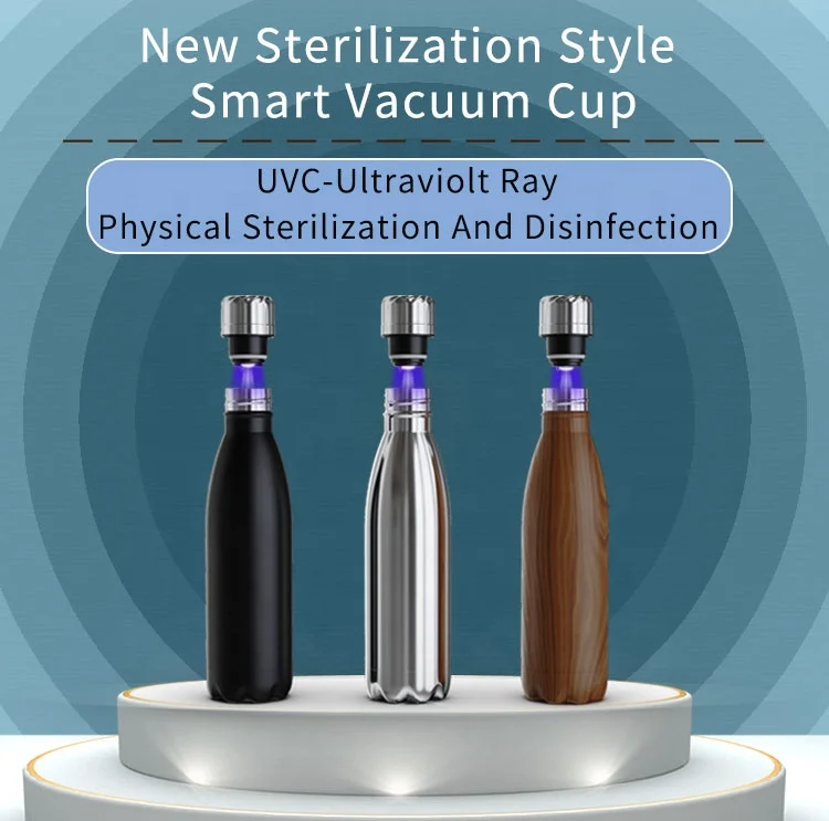 
2020 Temperature Bottle Intelligent Stainless Steel Thermo with LCD Touch Screen Insulated Vacuum Smart Water Thermal Bottle 