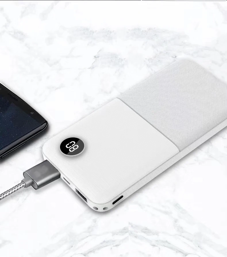 

10000mAh Portable Customize Logo Cheap Price Power Bank for Smart Phone