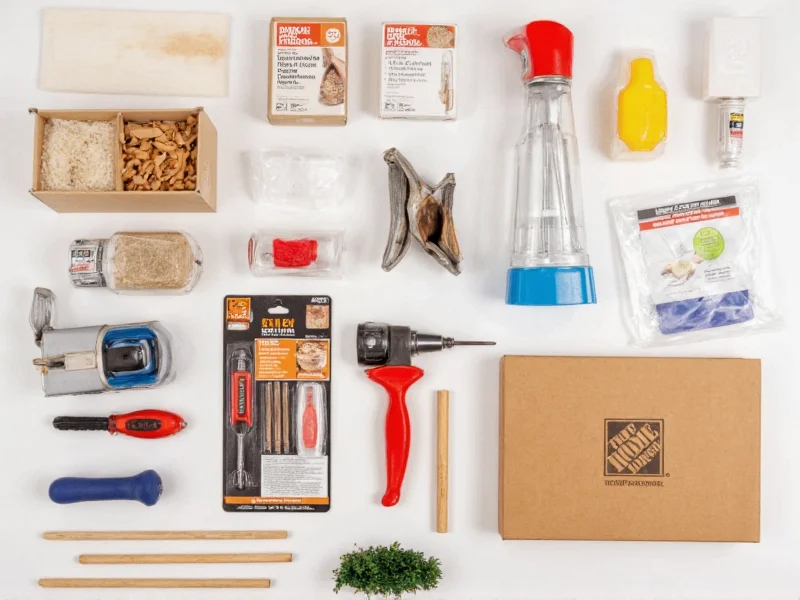 Home Depot DIY workshop tools and materials for beginners