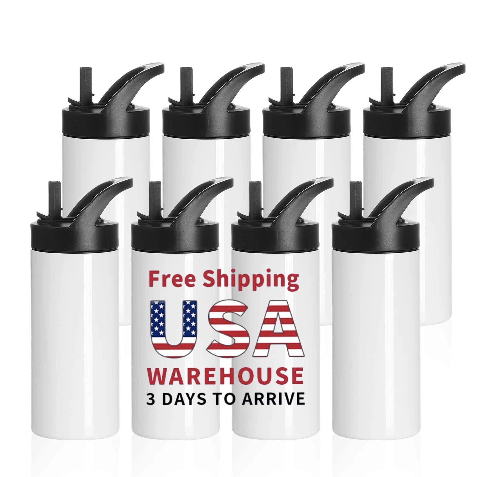 PYD Life USA Free Shipping Sublimation Sports Children Water Bottle 16oz 480ml Double Wall Stainless Steel Thermal Tumbler