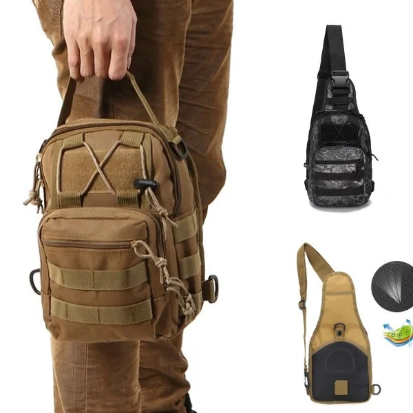 

Tactical Backpack Outdoor Shoulder Bag Satchel Sling Chest Packs Daypacks