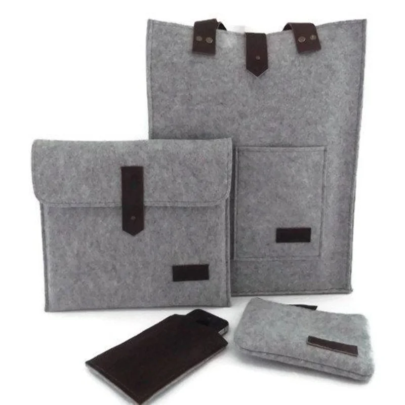 new design 2020 felt bag for laptop