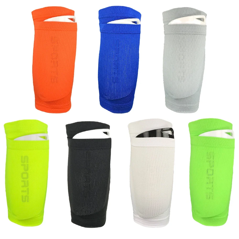 

Shin Guard Socks Hot Sell Breathable Football Training Calf Compression Sleeve Shin Guard Socks, As picture show