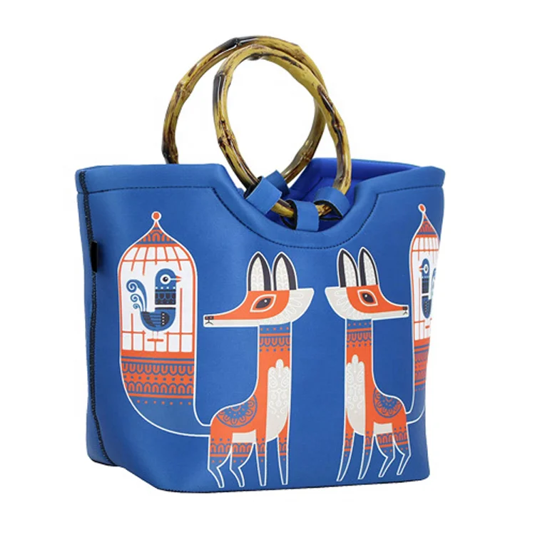 

Wholesale recycled customized neoprene lunch bag with shoulder strap/thermal tote lunch bag CUSTOM PRINT TOTE BAG, 1,2,3,4,5,6