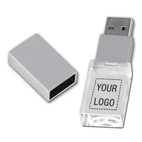 

Personalized LED Lighting Crystal Pendrive USB Flash Drive 8GB 16GB 32GB