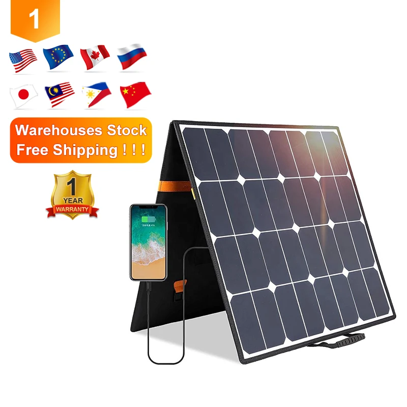 

Portable Solar Panel Chinese China Manufacturer Cheap Price Stock Small 50 Watt 5 18v sunpower sun power Energy Solar Panels