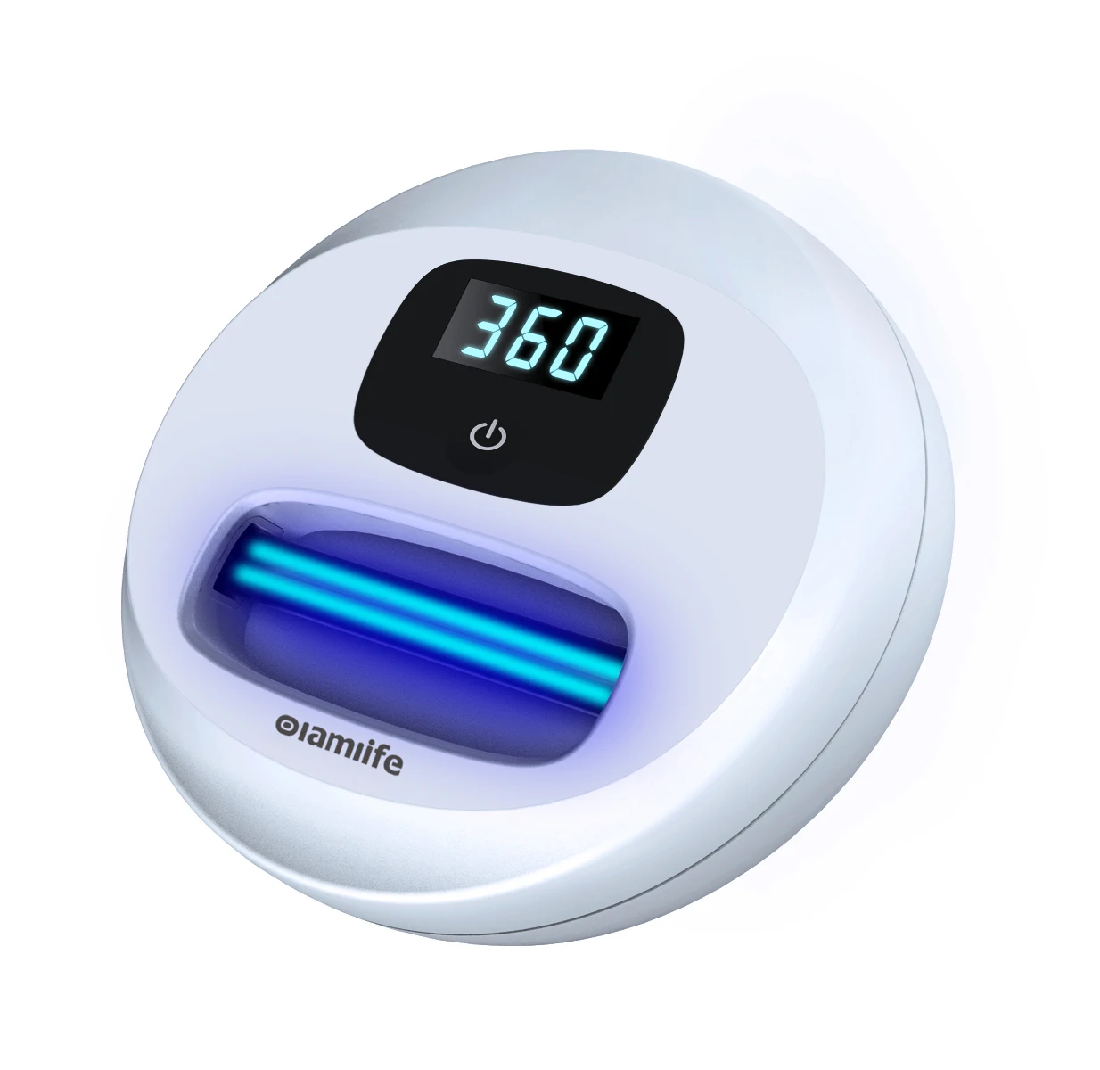 Olamlife Beautiful Accessary in the Bathroom Mini Portable UV Sanitizer Disinfection Colorful UV Box