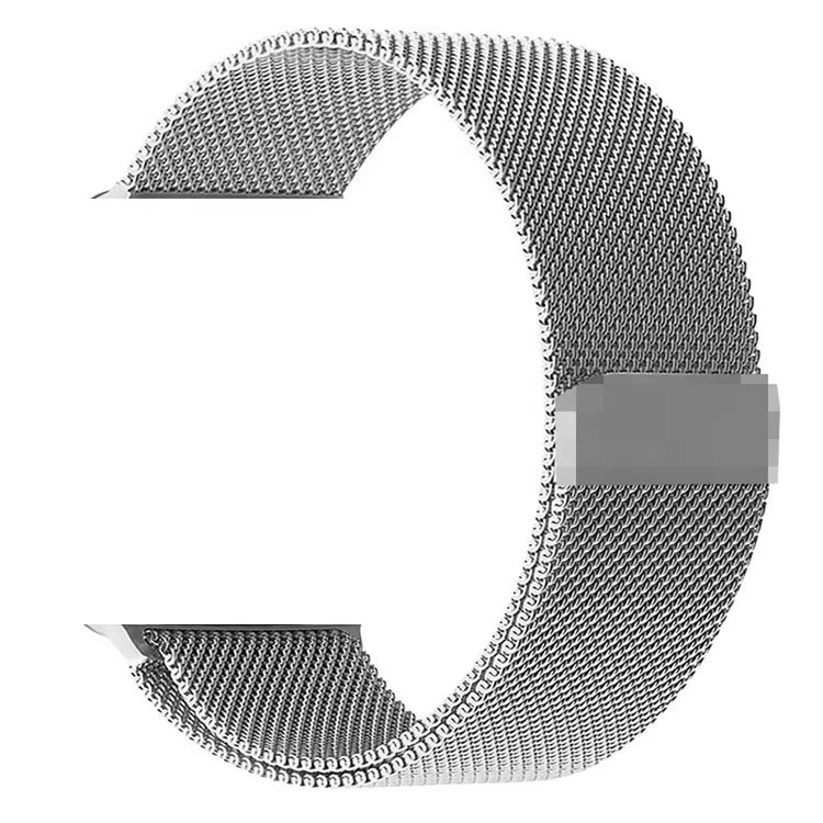 

Stainless Steel Mesh Milanese Loop Replacement Straps for Apple Watch Series 6 5 4 3 2 1