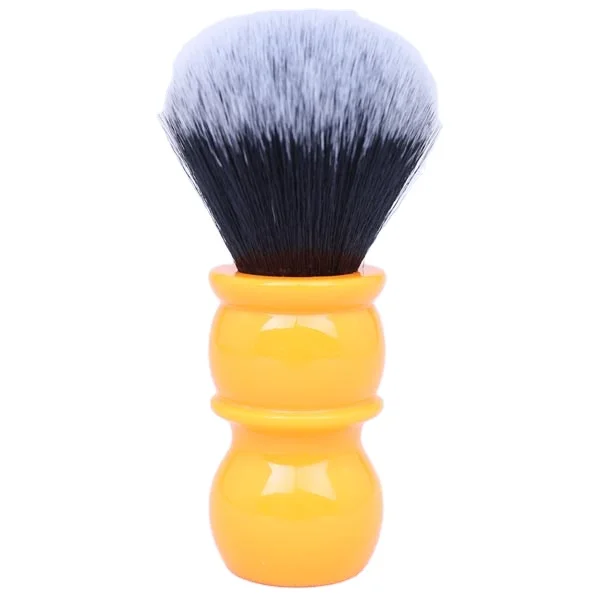 

Soft Synthetic Hair Good Tuxedo Knot Orange Handle Shaving Brushes