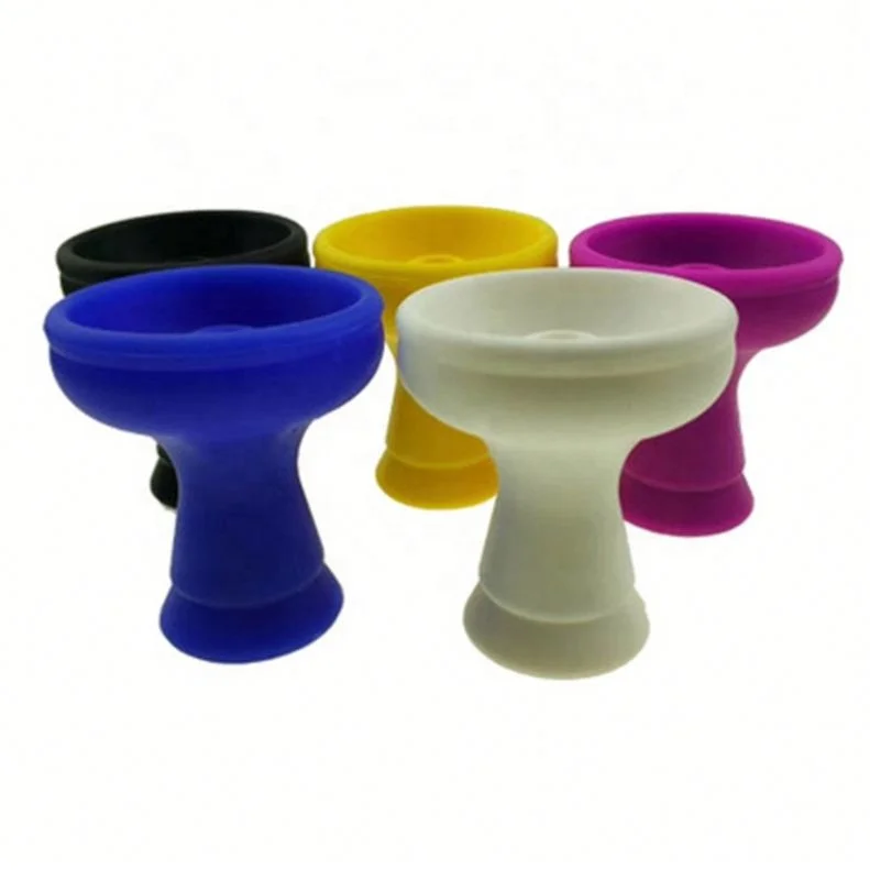 

Wholesale Silicone Multicolor Hookah Carbon Bowl, Black/blue/red/yellow/green