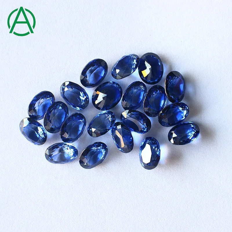 

ArthurGem Wholesale Rare Quality Natural African Sapphire Oval Cut Sapphire Loose Gemstone for Jewelry Making