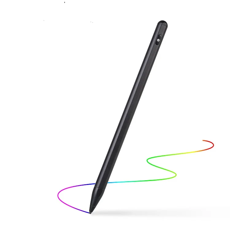 

3rd Gen Active Stylus Pen for Tablet & Iphone with 1.5mm Fine Tip High Precise Tablet Pen for Drawing, White & black