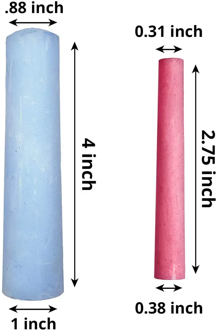 40pcs Graffiti Toy Sidewalk Chalk With Holder Set Outside Chalk Colors