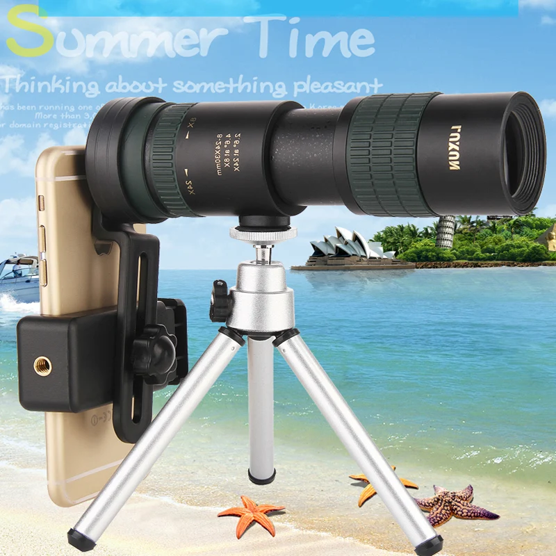 

Powerful 10-30X40 High Zoom Monocular Professional Telescope Portable for Camping Hunting Lll Night Vision Binoculars HD