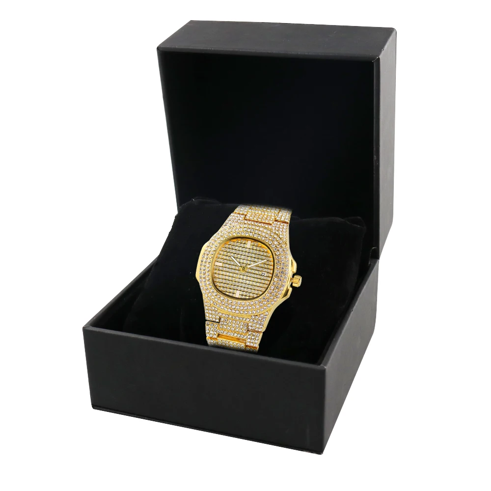 

lady hop custom moissanite diamond brand watches for women