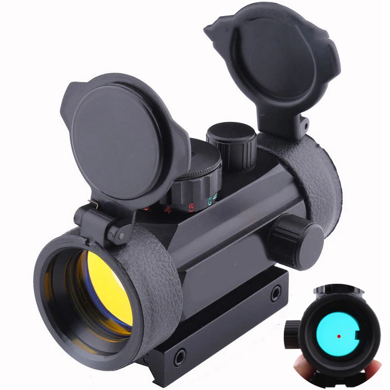 

New 1x40 Holographic Red Dot 10mm 20mm Rail Riflescope Collimator Sights for Hunting Shockproof Waterproof Optical Sight