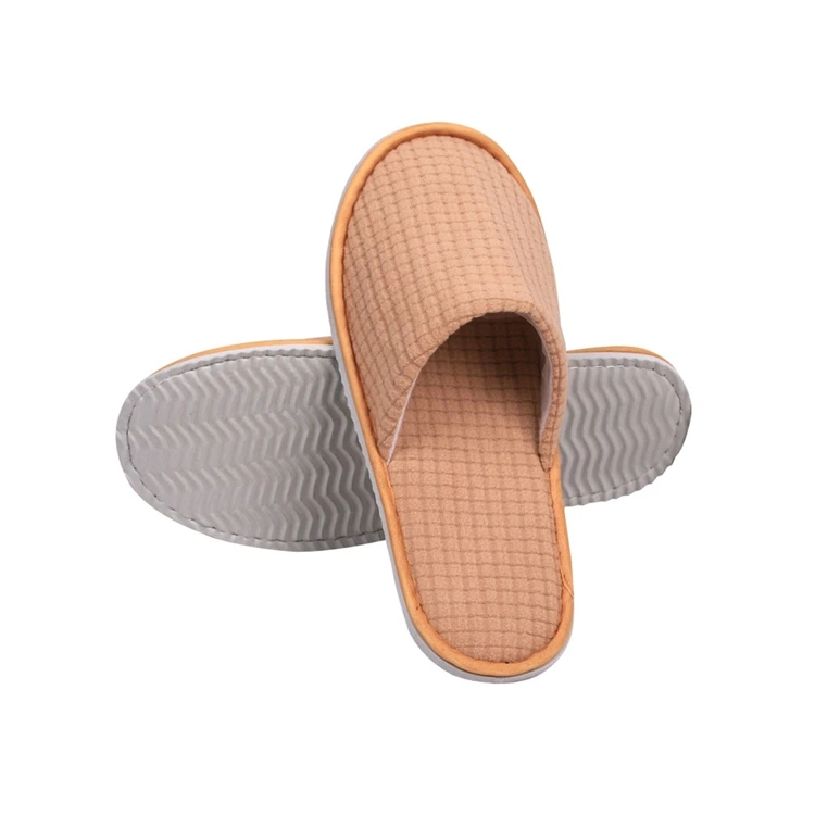 

Factory Hot Sale Comfortable Warm Cotton Mop Coral Velvet Non Slip Disposable Slippers