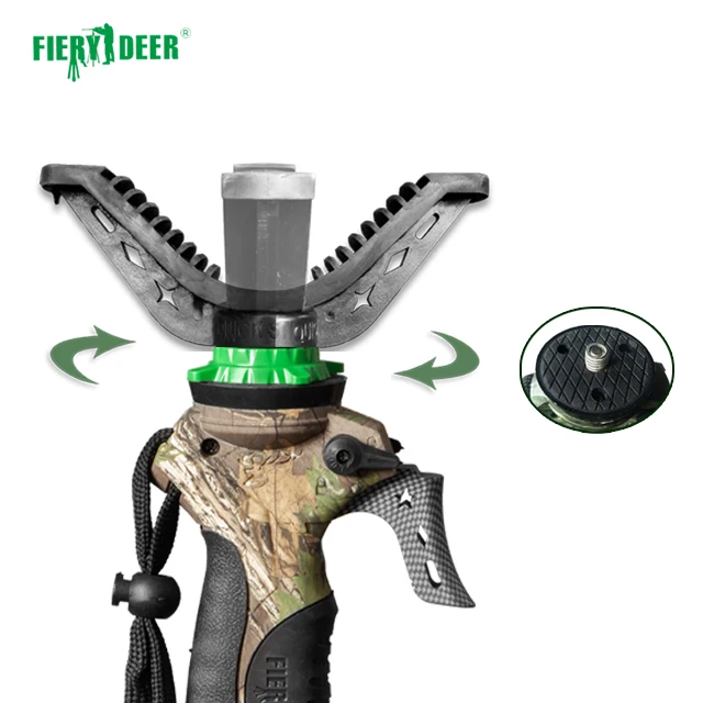 
FieryDeer Gen 3 Telescopic Hunting accessories Rifle shooting Rest tripod/ hunting Shooting Stick 