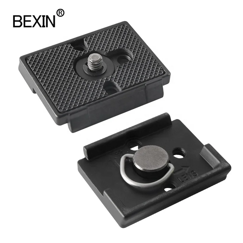 

BEXIN Antiskid Camera Quick Release mount Plate Metal Tripod adapter Plates For Manfrotto Ball Head compatible