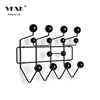 Quality primacy portable home wall mounted wooden coat rack