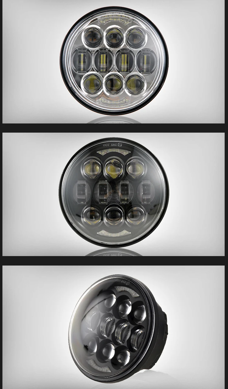 5.75" head light for harley