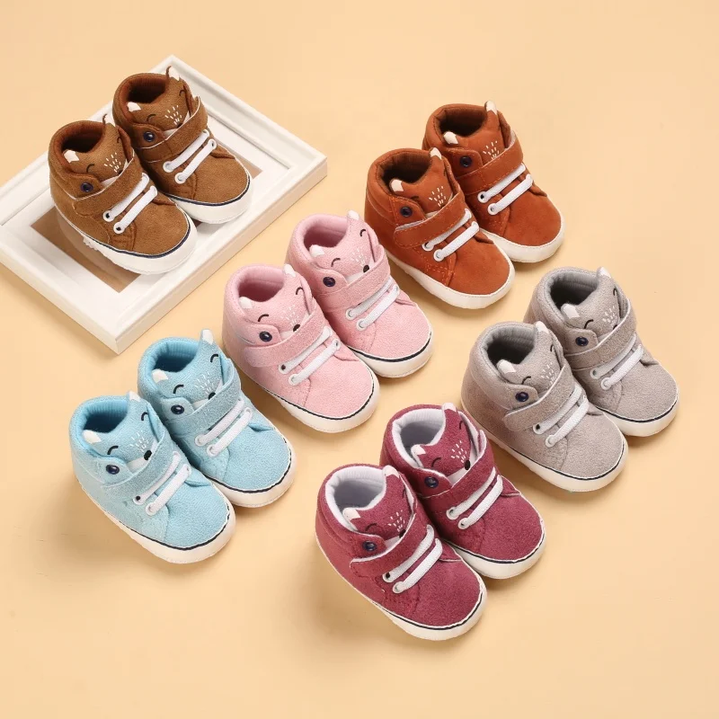 

ODM/OEM Canvas shoes first Walker boy and girl crib Baby shoes, 6 colors
