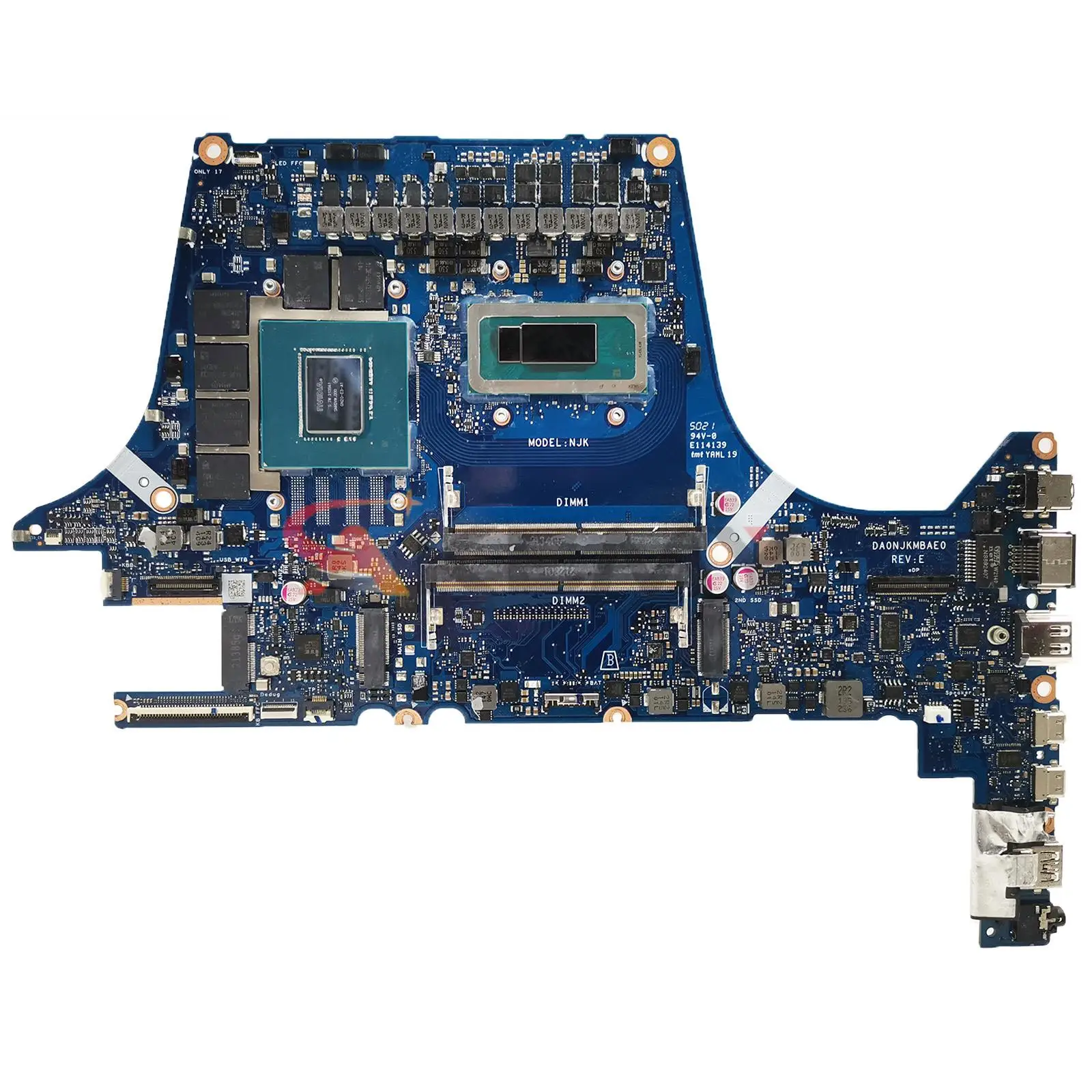 

For ASUS FX507Z FX507ZM FX517ZM FA507ZM FA517ZM FX707Z FX707ZM FX717ZM FA707ZM FA717ZM Laptop Motherboard i5 i7 CPU RTX3060 6G