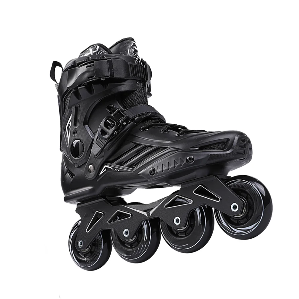 

Factory supply cheap adjustable double row roller skates shoes, Black,red,customerized