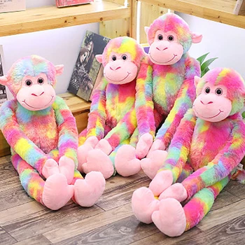 rainbow monkey plush toy