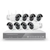 IP66 waterproof cctv 2MP NVR 8CH kit security camera system wireless home