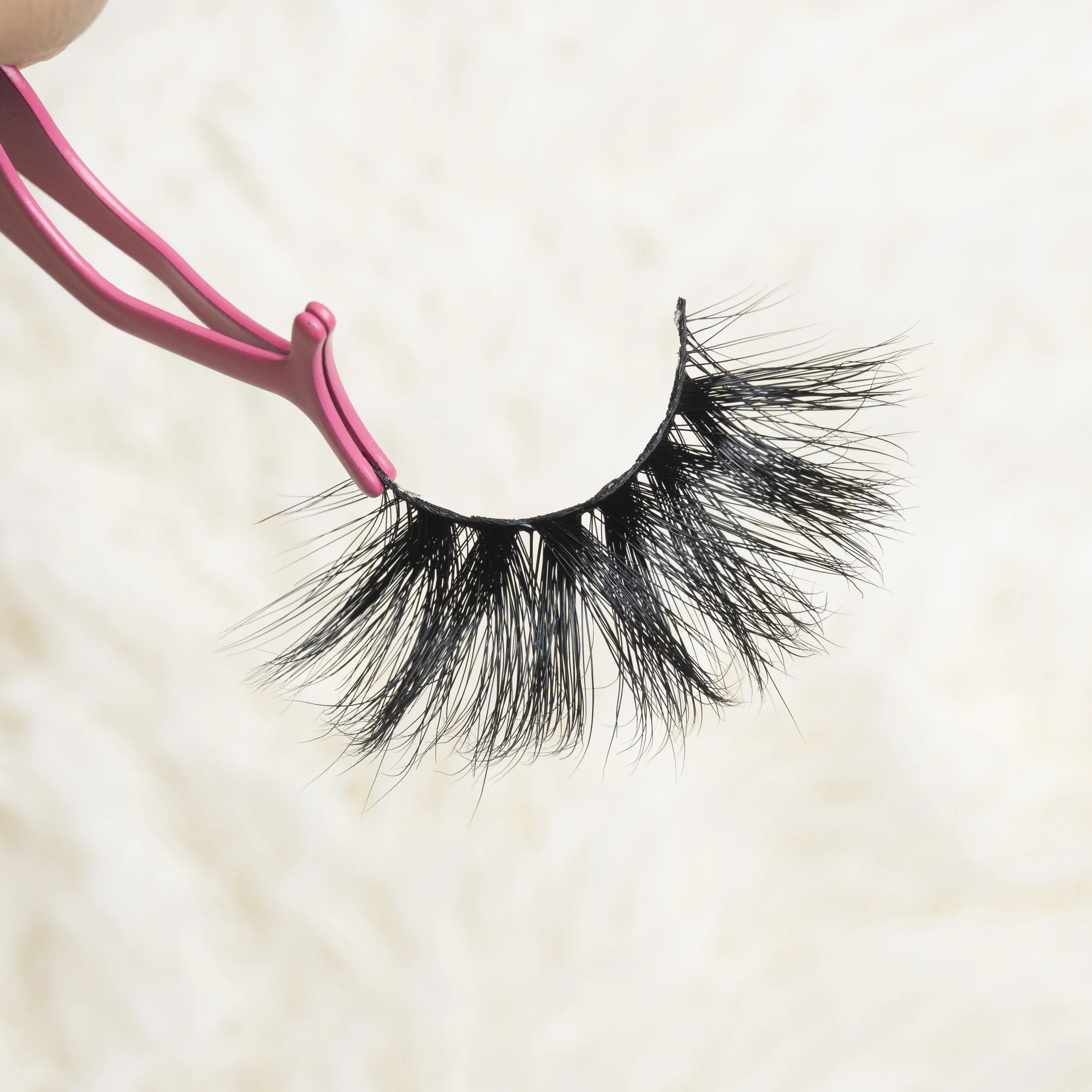 

full mink strip lashes eyelash strips real mink eyelash with private label, Black color, colorful color also available