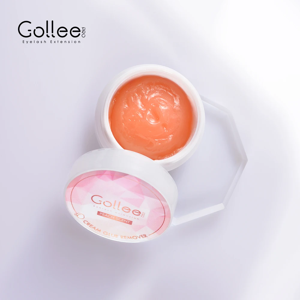

Gollee China 1688 pink vegan custom humidity false lash extension make up remover clear glue sticker lash glue and remover