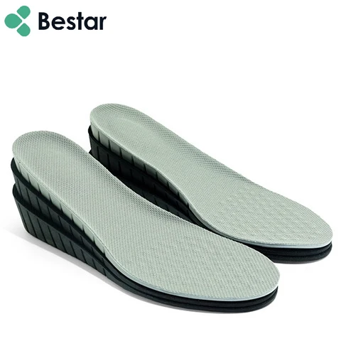 

feet pain relief shoe lift insoles height increasing insoles for shoes, As photo or customized