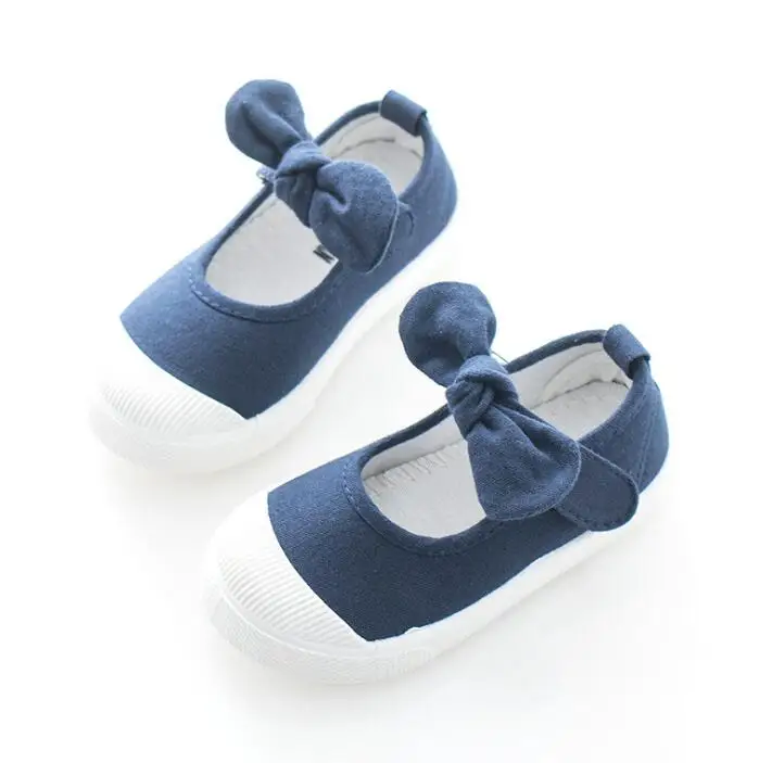

2020091403 Girl Flat Shoes Walking Shoe Bowknot 1-7 years old