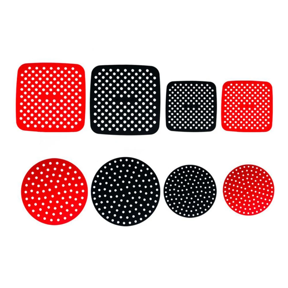 

Amazon Hot Sale Silicone Baking Mat for Air Fryer Liner Basket Airware Silicone Mat Various Specifications Silicone Mat