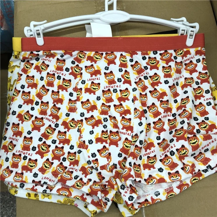 

0.52 Dollars NK140 High quality 100% cotton 5 - 15 years old teen Shorts Cartoon Cute Kids Boxer Briefs Boys Children Underwear, Mixing color
