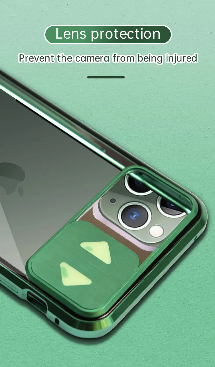 Lens Slide Camera Protective Custom 360 Mirror Doublesided