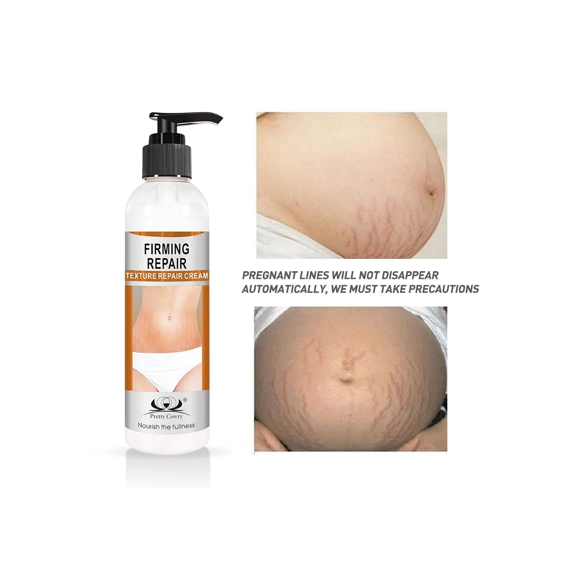 

factory direct sales pretty cowry 200g Remove stretch marks cream Remove stretch marks Massage cream